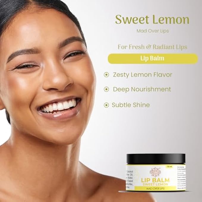 PRATHA LIP BALM SWEET LEMON LIP CARE | NATURAL LIP BUTTER - Image 2